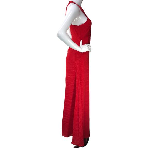 House of Harlow 1960 x Revolve Womens Size S Allegra Maxi Dress Gown Racing Red - Picture 12 of 16